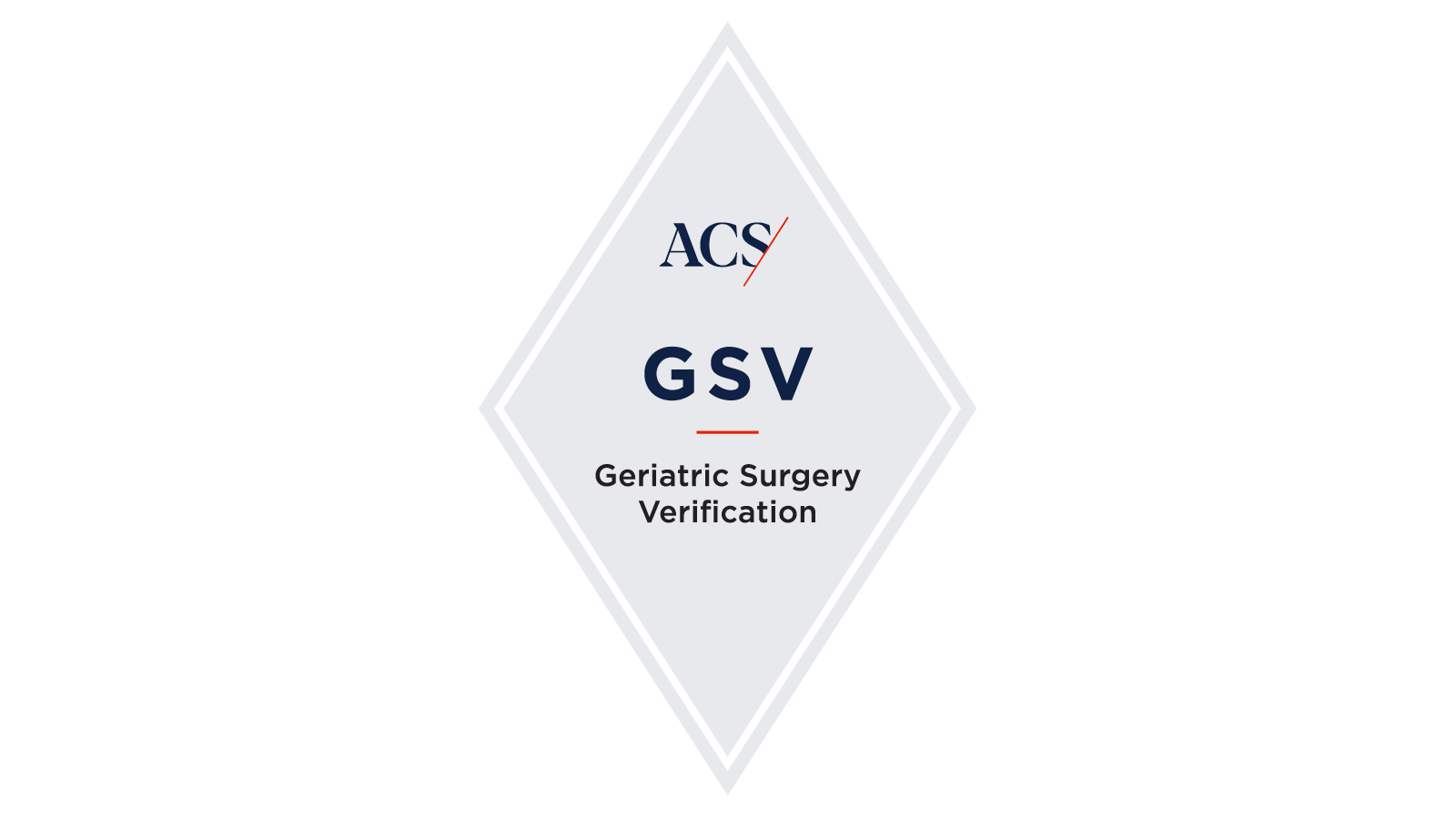 Geriatric Surgery Verification Program (GSV)