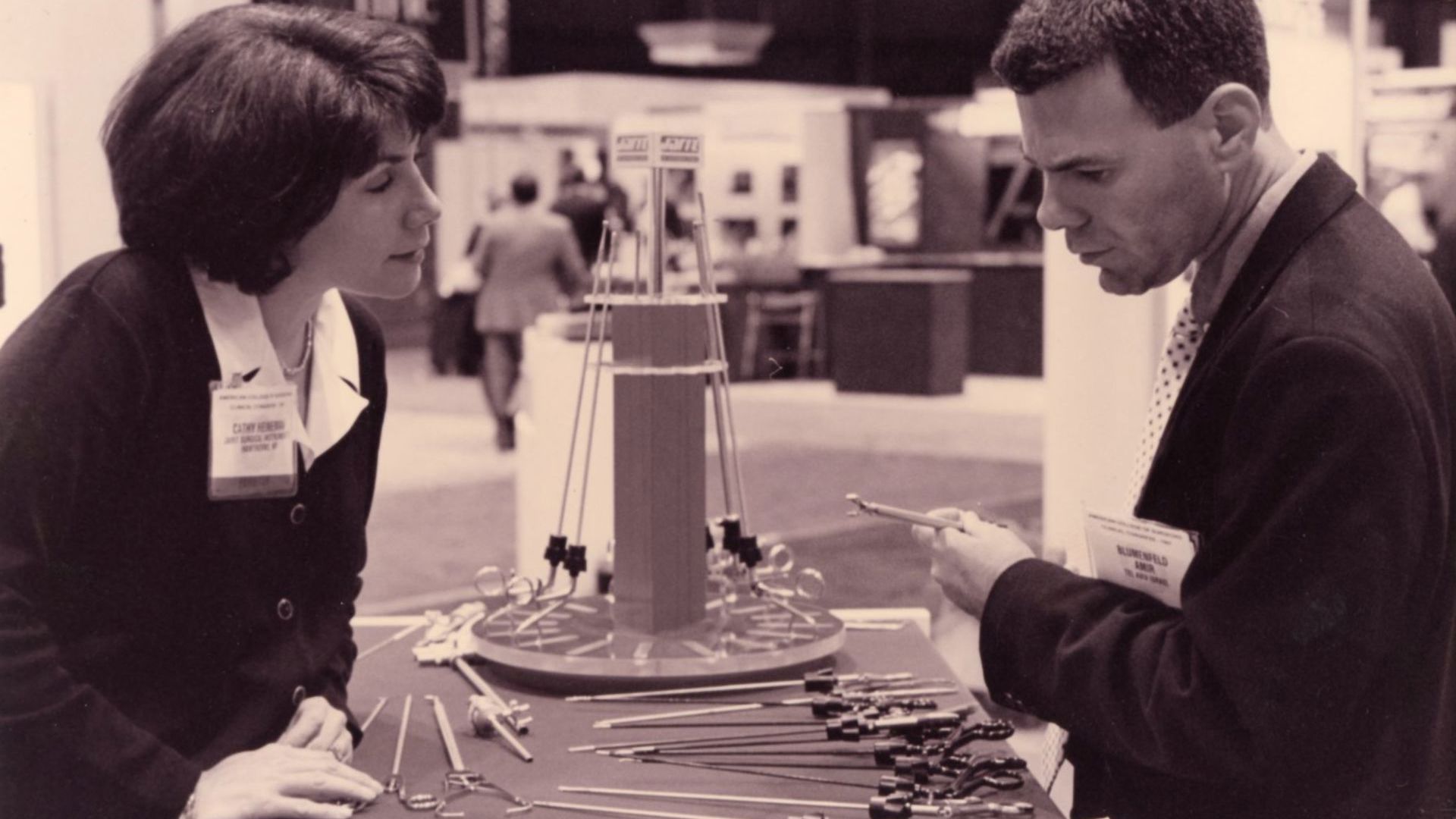 attendee-looking-at-surgical-tools.jpg