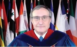 Incoming President Dr. Meredith