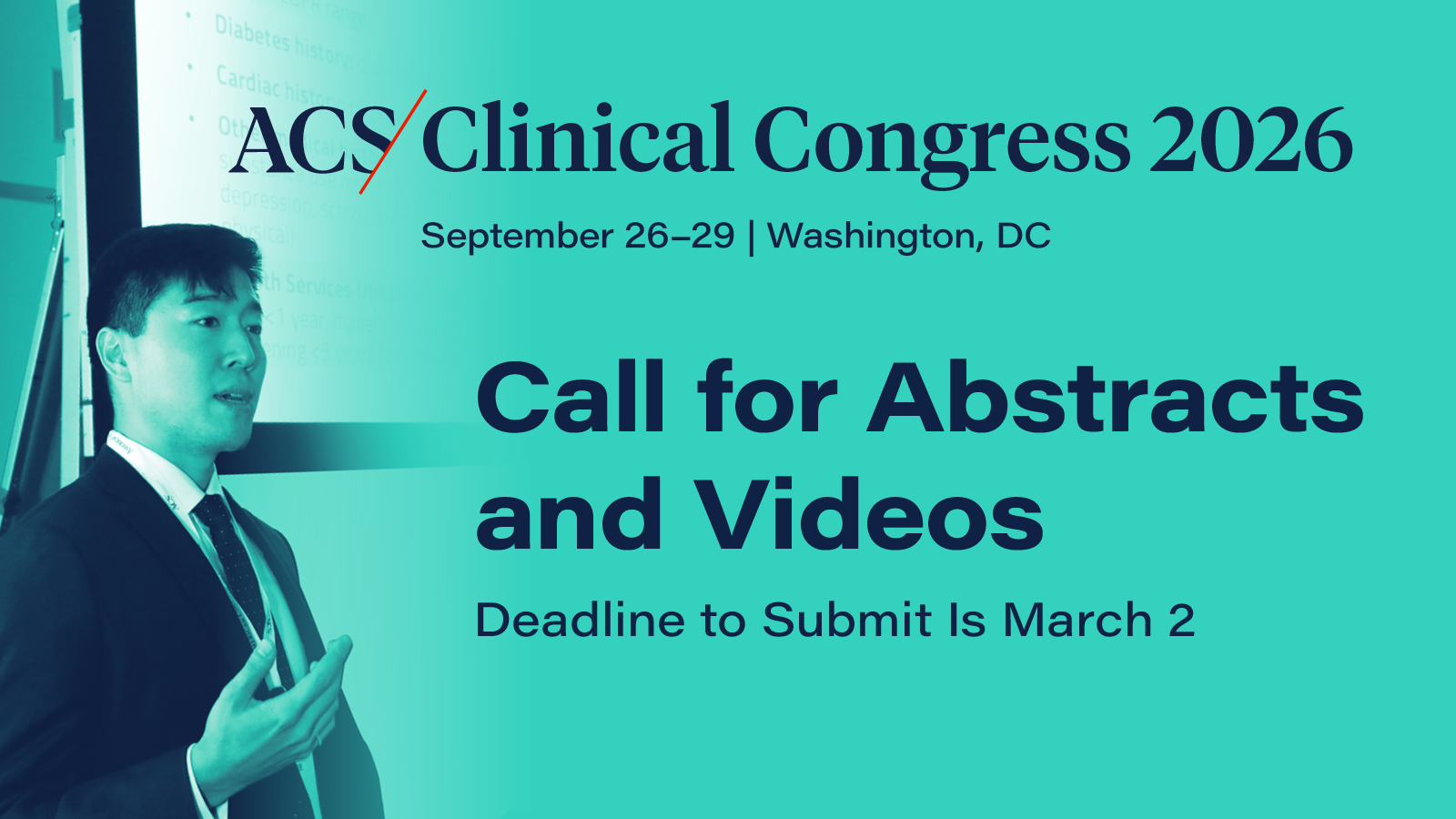Write Winning Abstract for Clinical Congress 2026